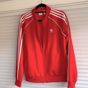 Men’s Adidas red Classic track jacket